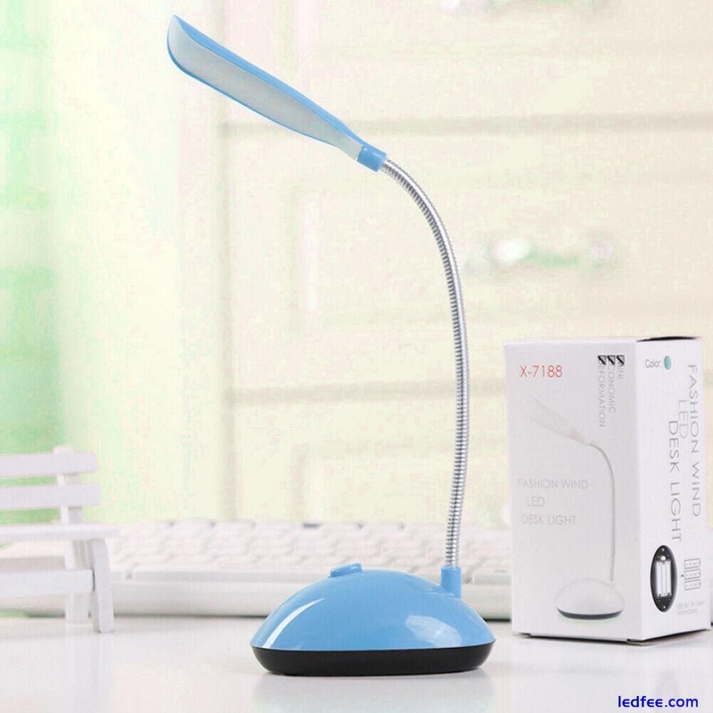 LED Desk Lamp Foldable Bendable Eye Protection Table Kids Student Reading Lamp 4 