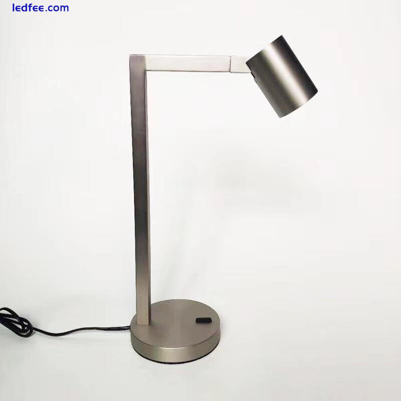 Luxury 3W LED Table Lights Study Office Reading Night Lamp Switch Plug Bedroom 1 