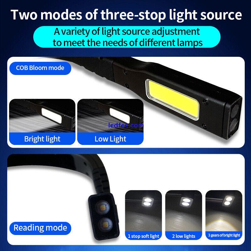 Portable Desk Laptop Neck LED Reading Book Light Clip Flexible USB Night Lamp 2 