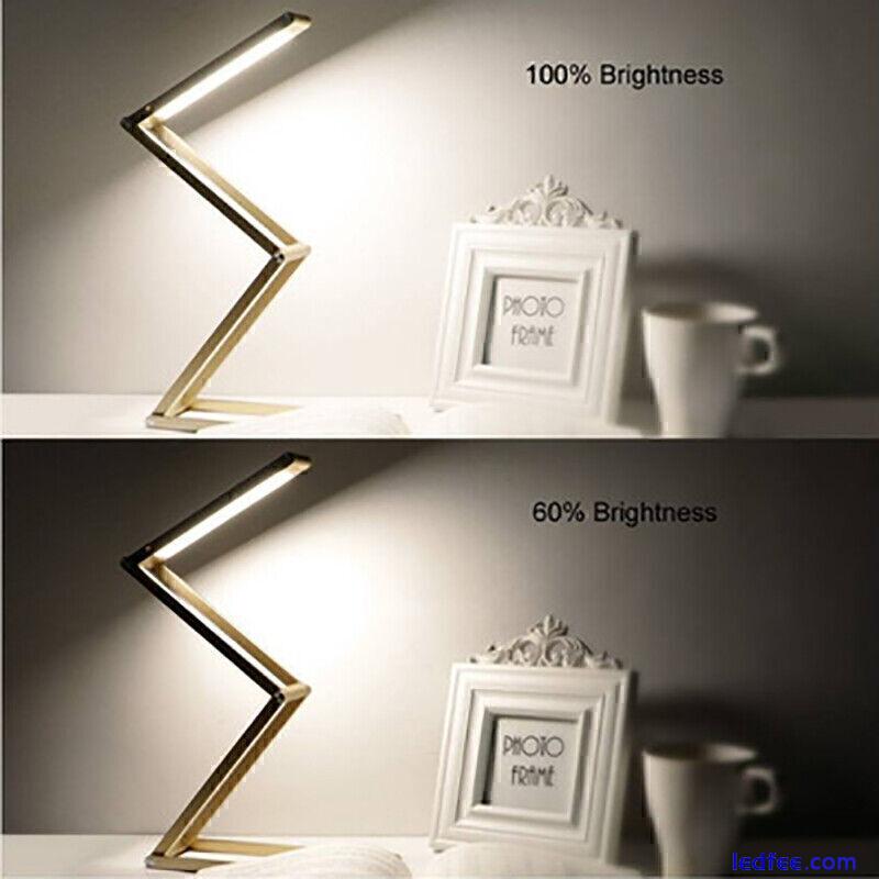 Foldable Wireless Dimmable LED Night Reading Light USB Rechargeable Desk Lamp 1 