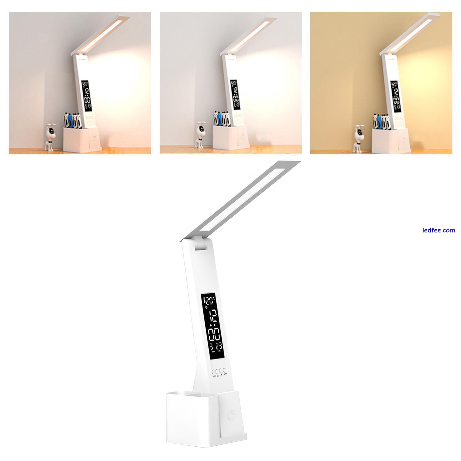 LED Desk Lamp Eye Protecting Foldable Reading Lamp for Charge 3200MAH 5 