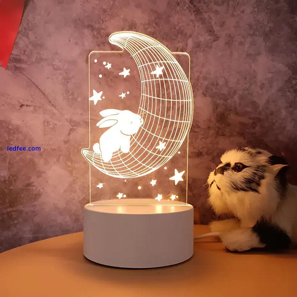 Desk LED USB Night Light Creative Bedroom Bedside Table gift creative Lamp M5C9 5 