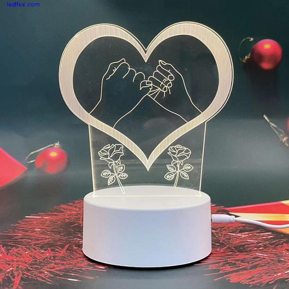 Desk LED USB Night Light Creative Bedroom Bedside Table gift creative Lamp M5C9 4 