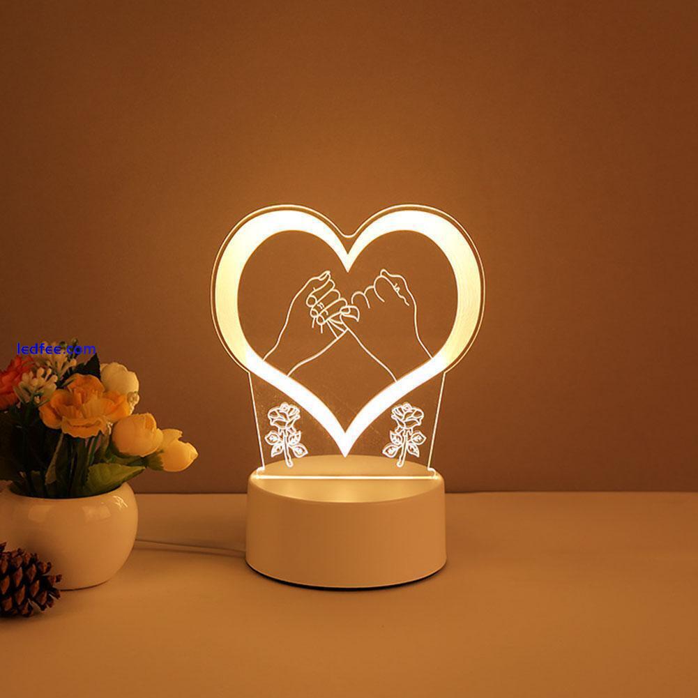 Desk LED USB Night Light Creative Bedroom Bedside Table gift creative Lamp M5C9 3 