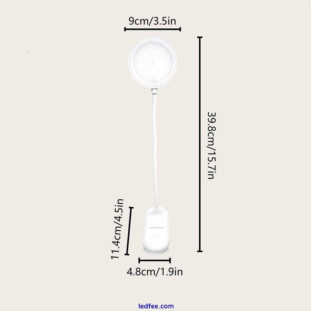 With Clip Reading Night Light Touch Dimming LED Light Desk Lamp  Gift 0 