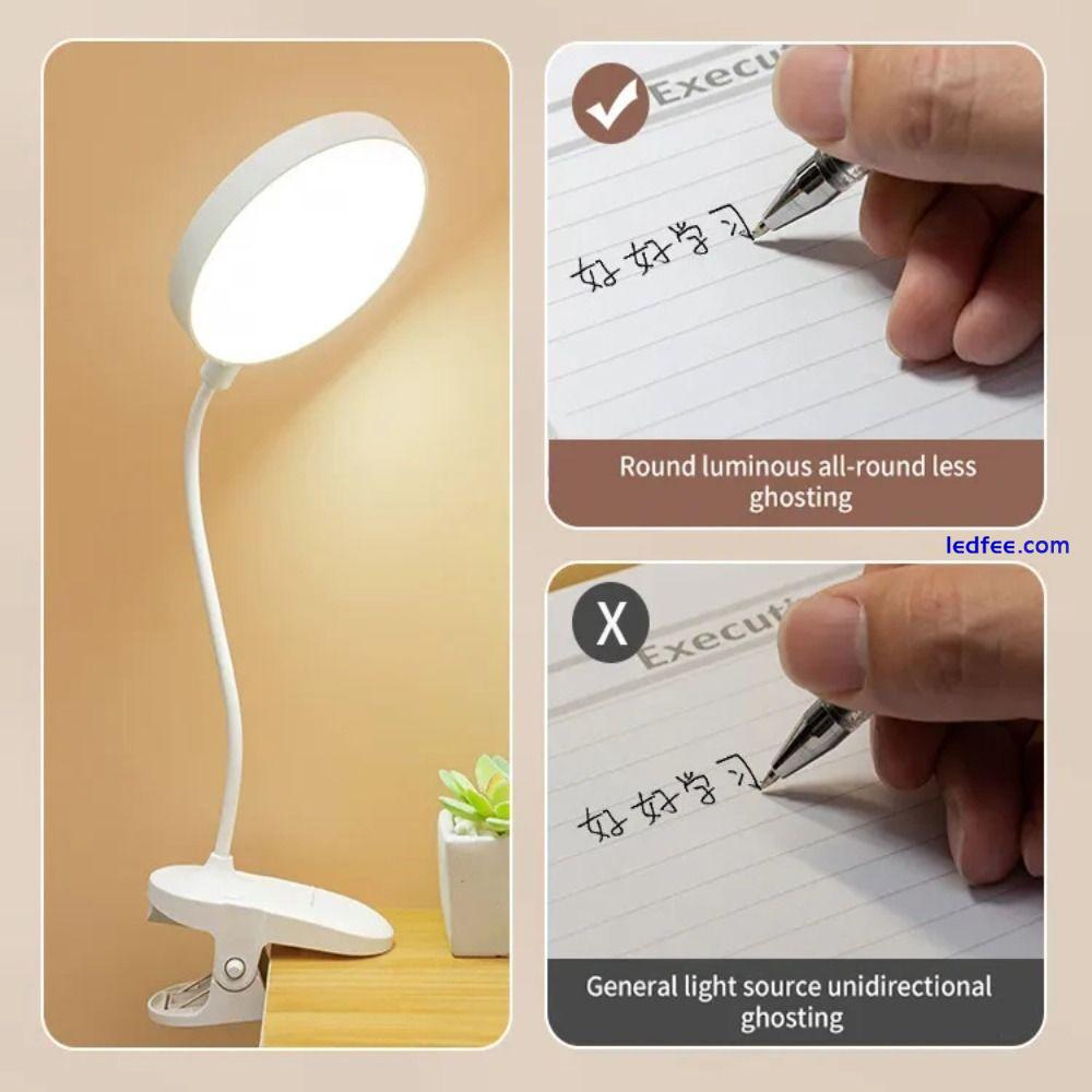 With Clip Reading Night Light Touch Dimming LED Light Desk Lamp  Gift 5 
