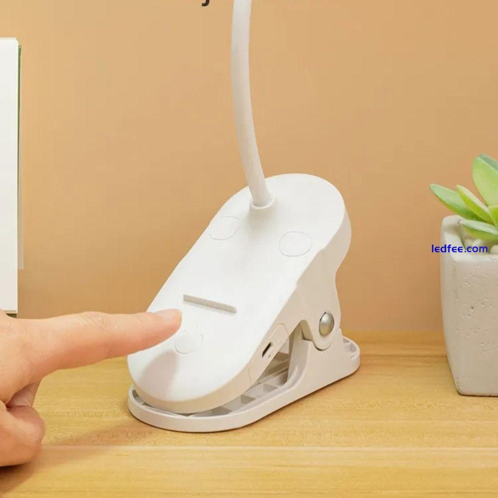 With Clip Reading Night Light Touch Dimming LED Light Desk Lamp  Gift 3 