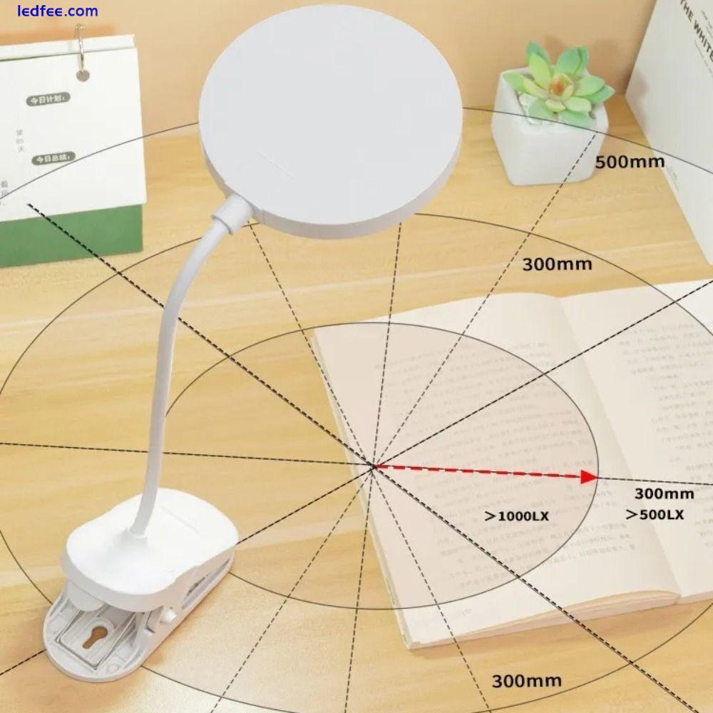 With Clip Reading Night Light Touch Dimming LED Light Desk Lamp  Gift 2 
