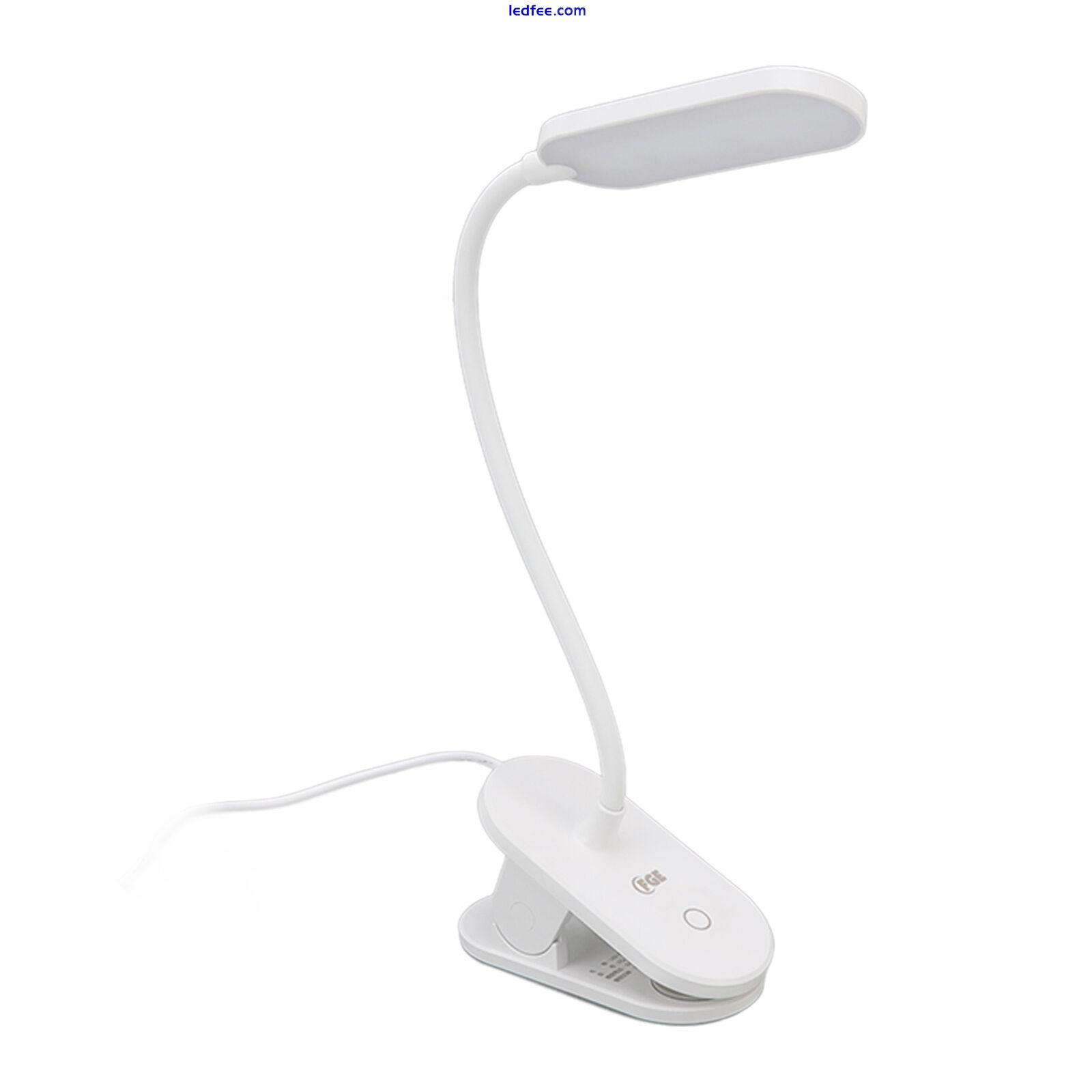 Reading Light 12 LED Reading Lamp 360 Flexible Adjustable Gooseneck Desk 3 
