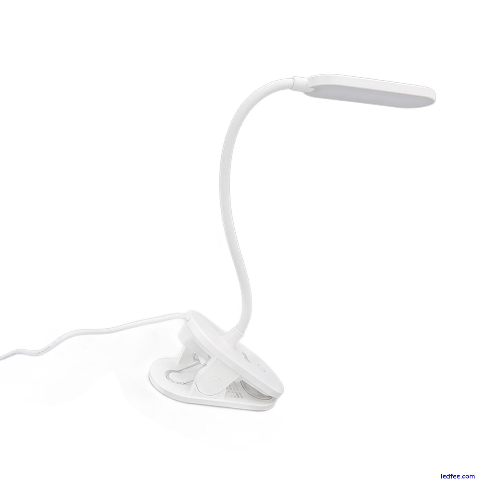 Reading Light 12 LED Reading Lamp 360 Flexible Adjustable Gooseneck Desk 4 