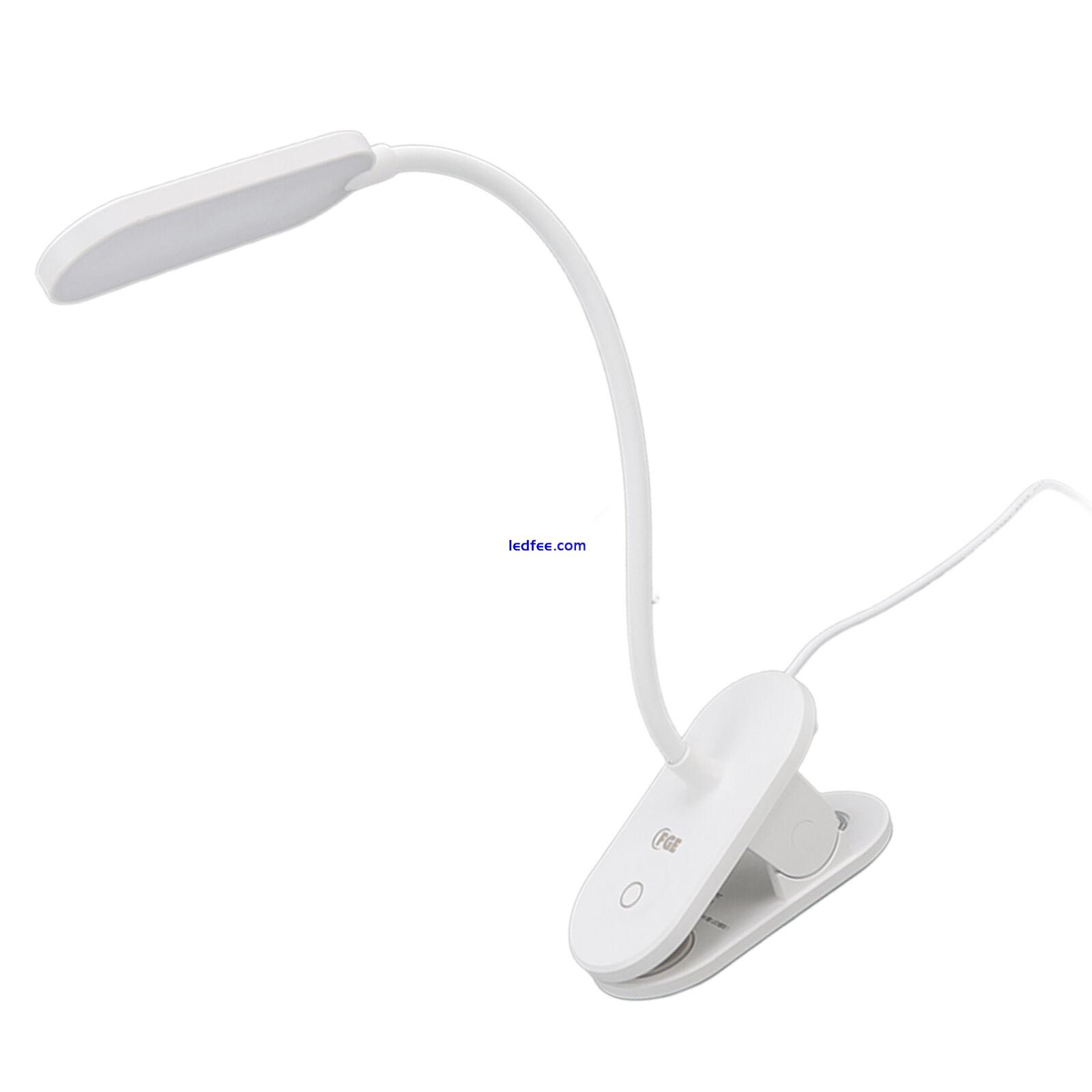 Reading Light 12 LED Reading Lamp 360 Flexible Adjustable Gooseneck Desk 5 