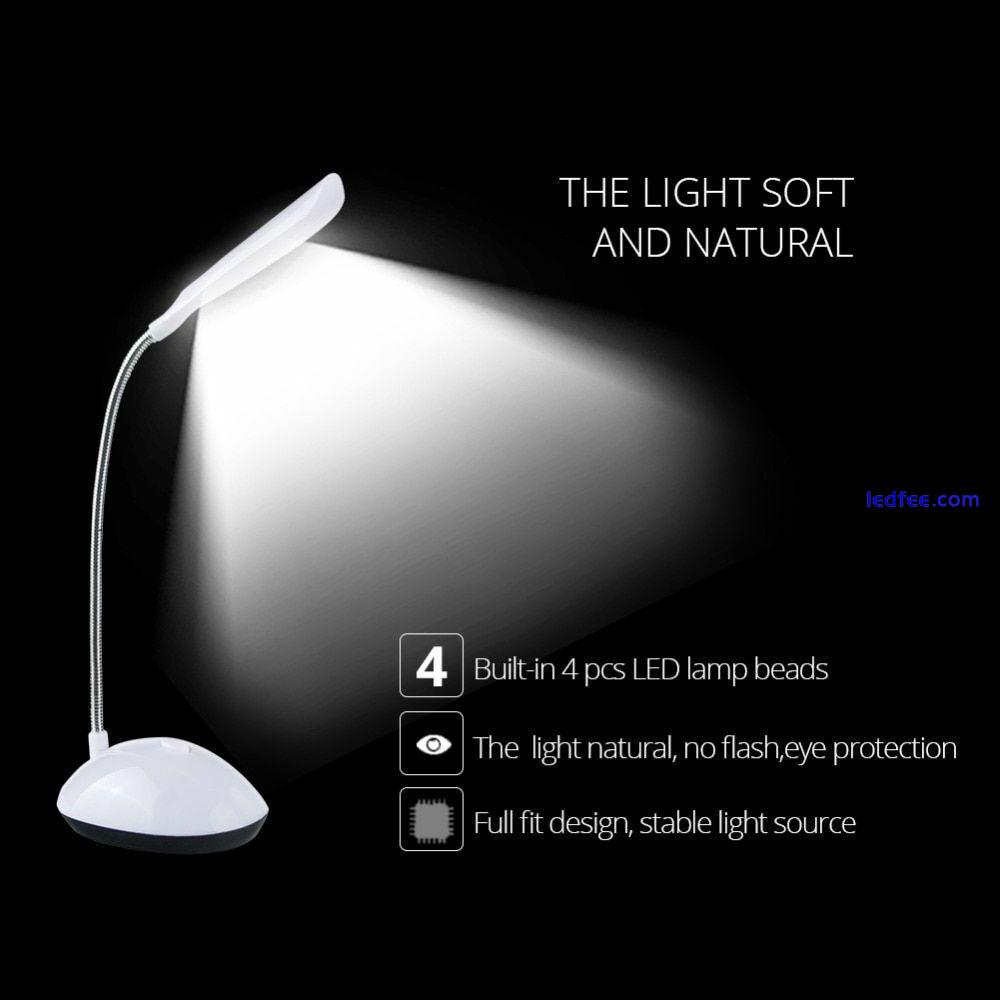 LED Reading Desk Night Light Lamp Flexible Adjustable Portable For Kids Bedroom 5 