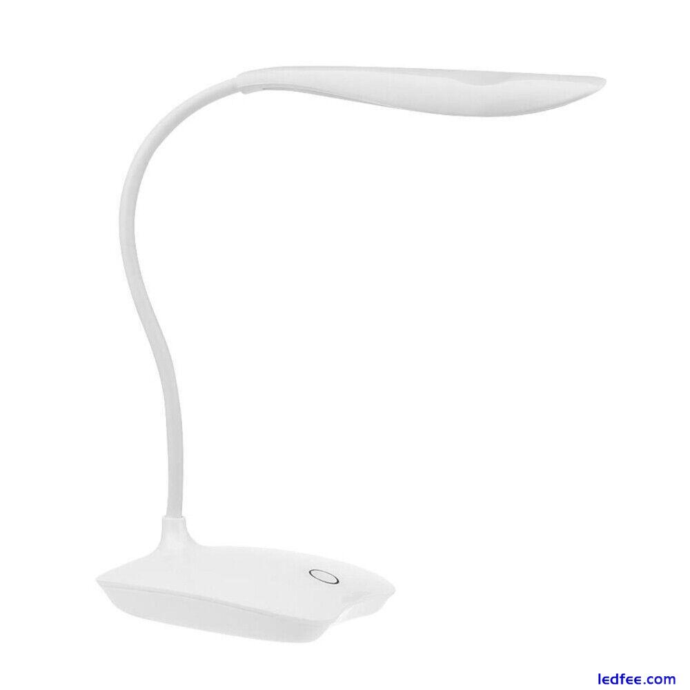 14 LED Desk Lamps 6000k USB Charging Reading Light 3 Mode Flexible Table Lamp 0 