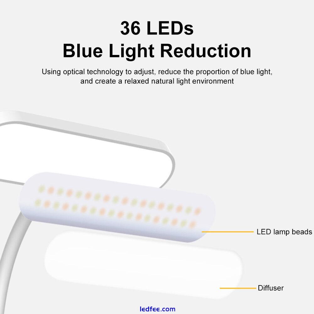 LED Schreibtischlampe Tisch-Leuchte Dimmbar Büro Leselampe Touch Nachttisch NEU 2 