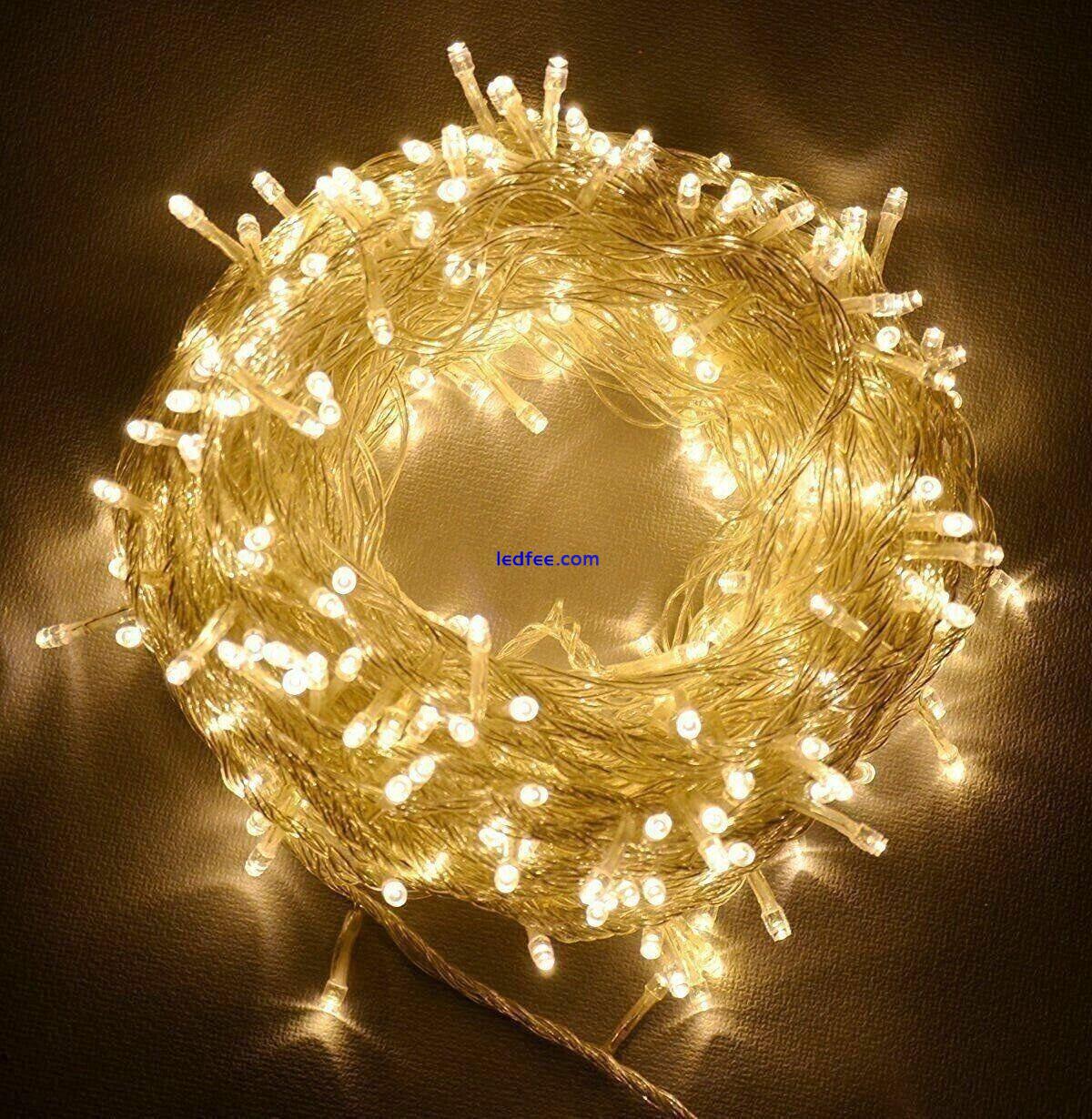 Fairy LED String Lights Battery Operated For Christmas Wedding Bedroom Tree Xmas 4 