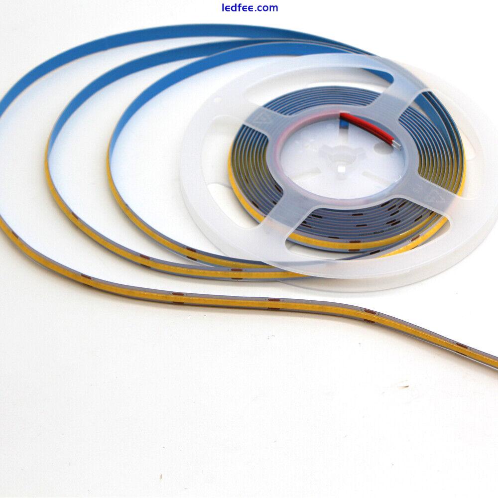 COB soft LED Strip Neon 12/24V 384leds/m High Density RA90 red/blue/green/yellow 2 