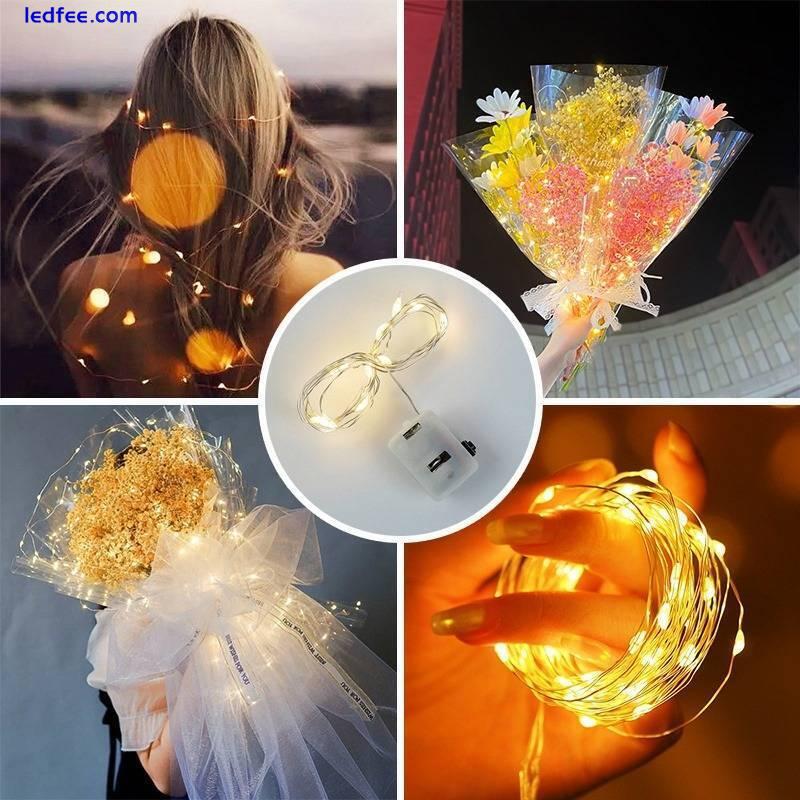 Bottle Fairy String Lights Battery  Christmas Wedding Party 2M 20 LED 4 