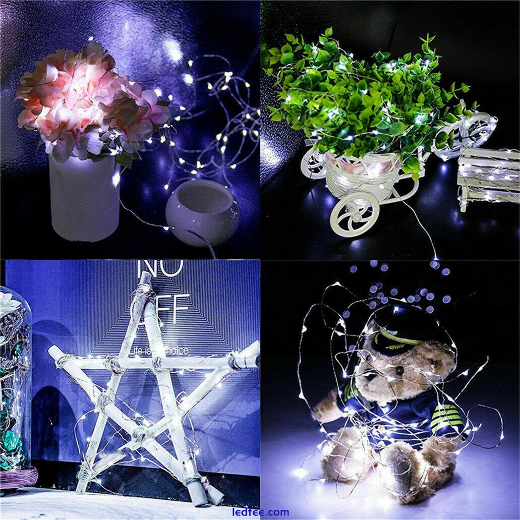USB LED Micro Rice Wire Copper String Fairy Lights Party Decor Christmas Gift UK 4 