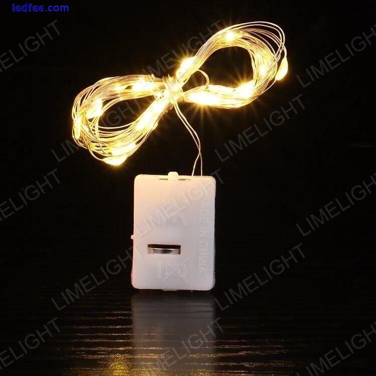 Fairy String Lights Micro Rice Copper Wire Xmas Light 3M/30LED Battery Operated 5 