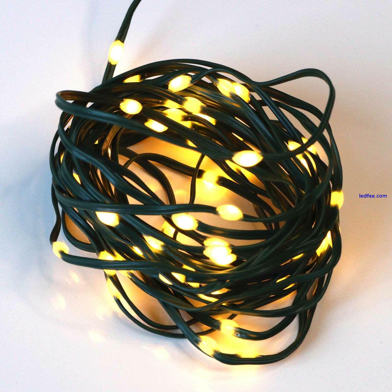 Qbis Battery Fairy Lights  with Timer On Thin Wire. Micro String Lights 3 