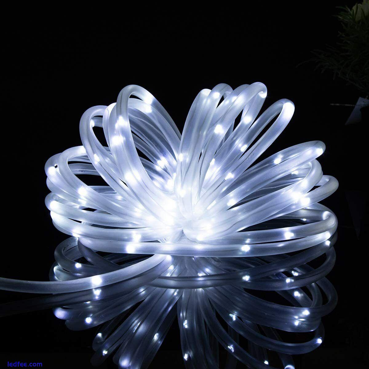 32M 300LED Solar Rope Fairy String Lights Strip Waterproof Outdoor Garden Patio 1 