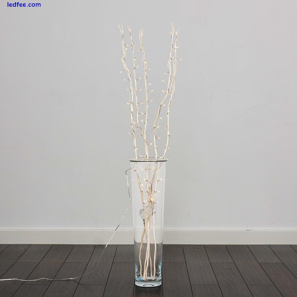 Decorative Fairy Lights Flower Design Twig Branch Home Modern Lighting Art 1 