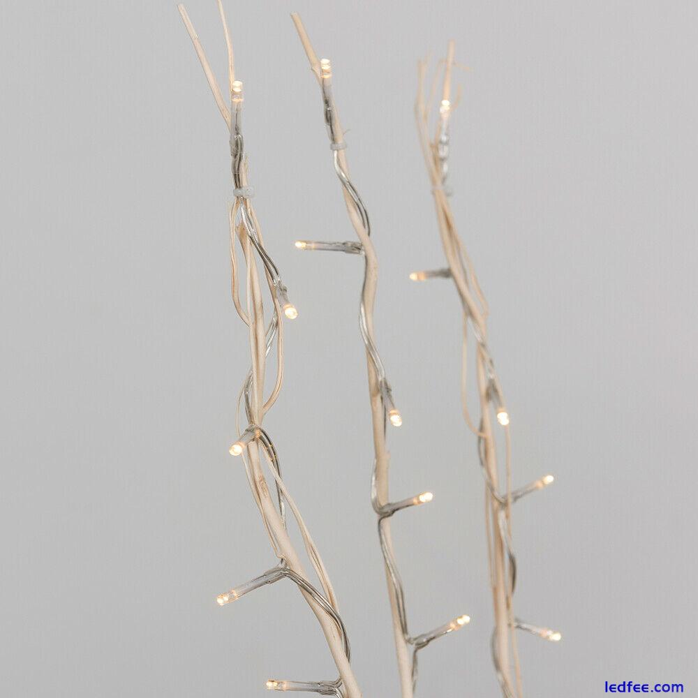 Decorative Fairy Lights Flower Design Twig Branch Home Modern Lighting Art 2 