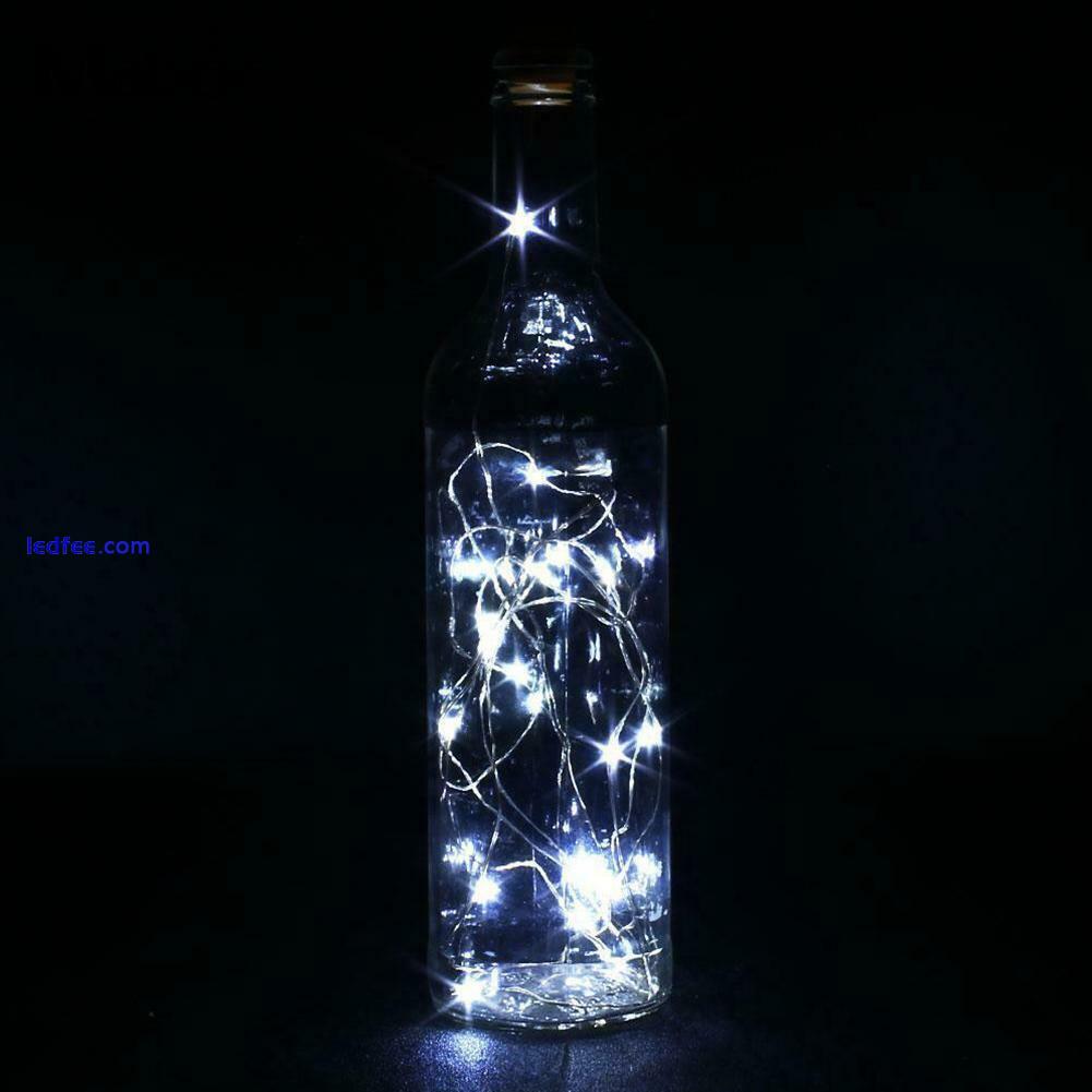 Rechargeable USB LED Bottle Cork Wire Fairy String Lights TOP 4 