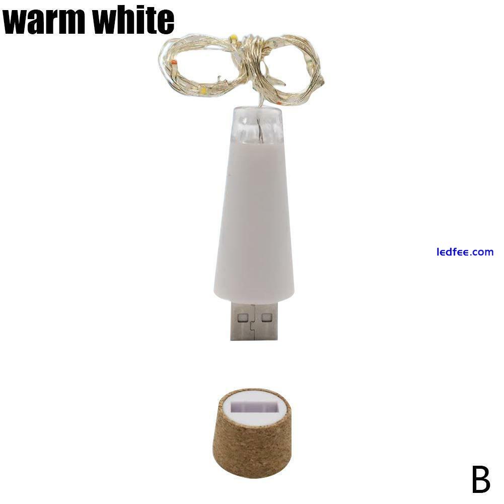 Rechargeable USB LED Bottle Cork Wire Fairy String Lights TOP 3 