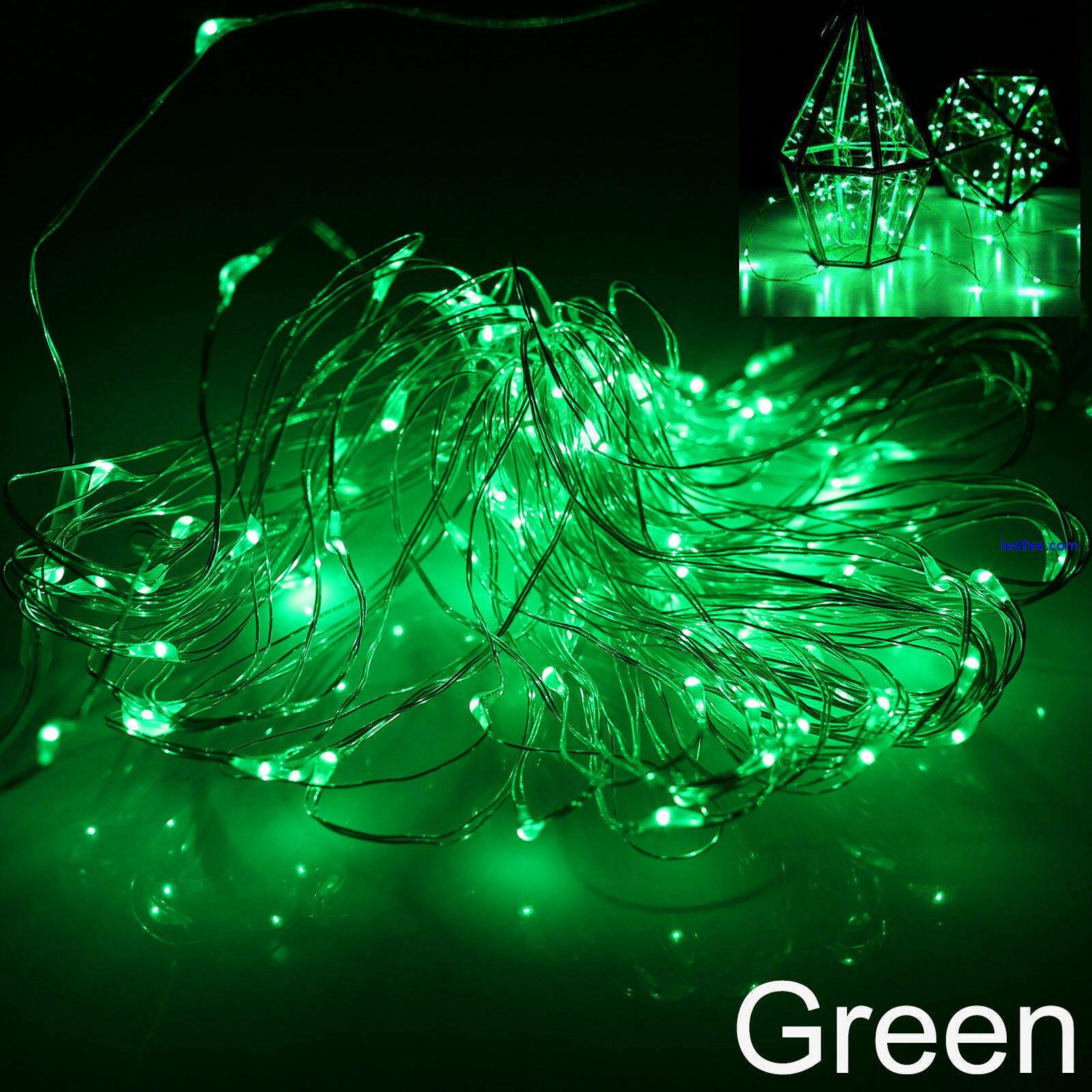 LED String Fairy Lights Battery USB 12V Copper Wire Garland for Home Party Decor 4 