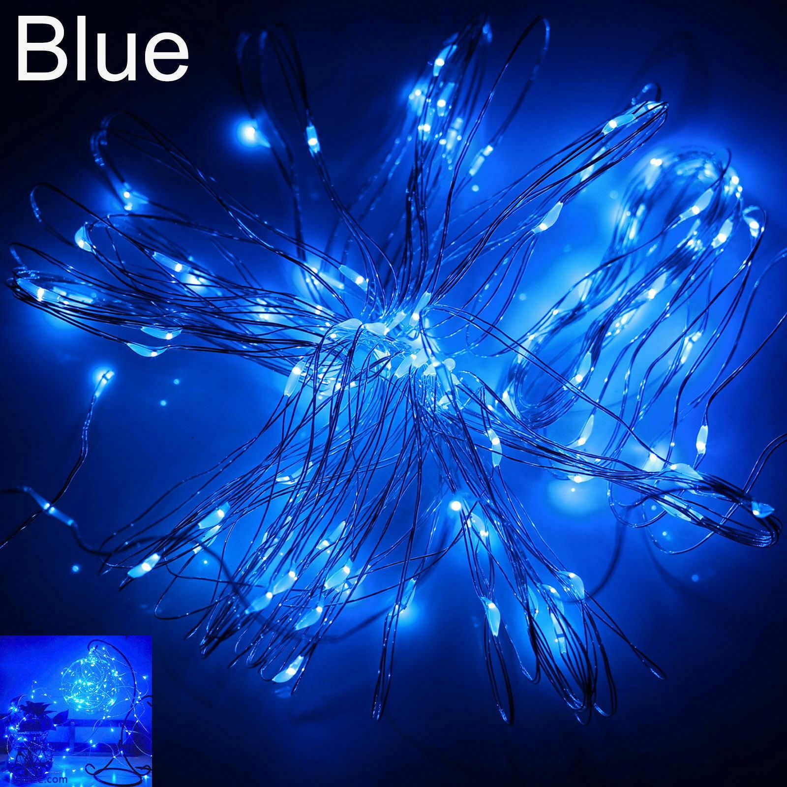 LED String Fairy Lights Battery USB 12V Copper Wire Garland for Home Party Decor 3 