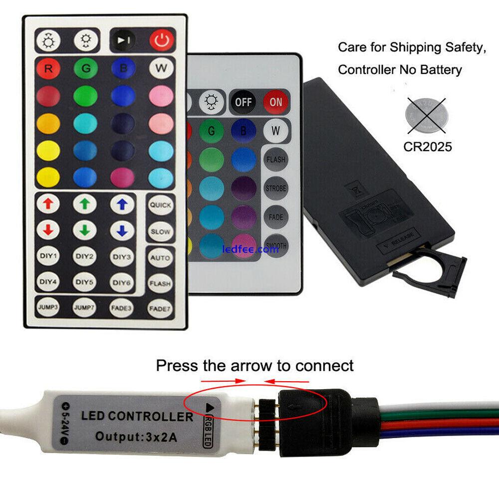 DC 12V 5m 10m 15m 5050 RGB RGBW  LED strip +IR WiFi Remote controller+power 3 