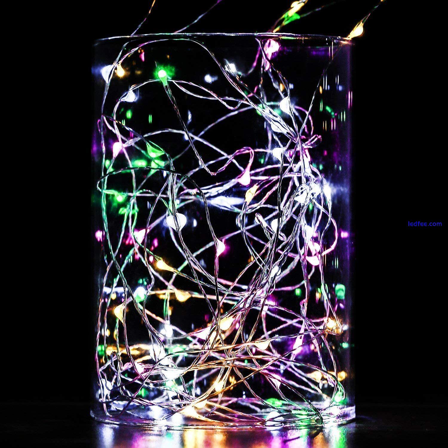 5M 50led USB Fairy Light Multicolor Copper Wire String Strip Party Garland Decor 5 