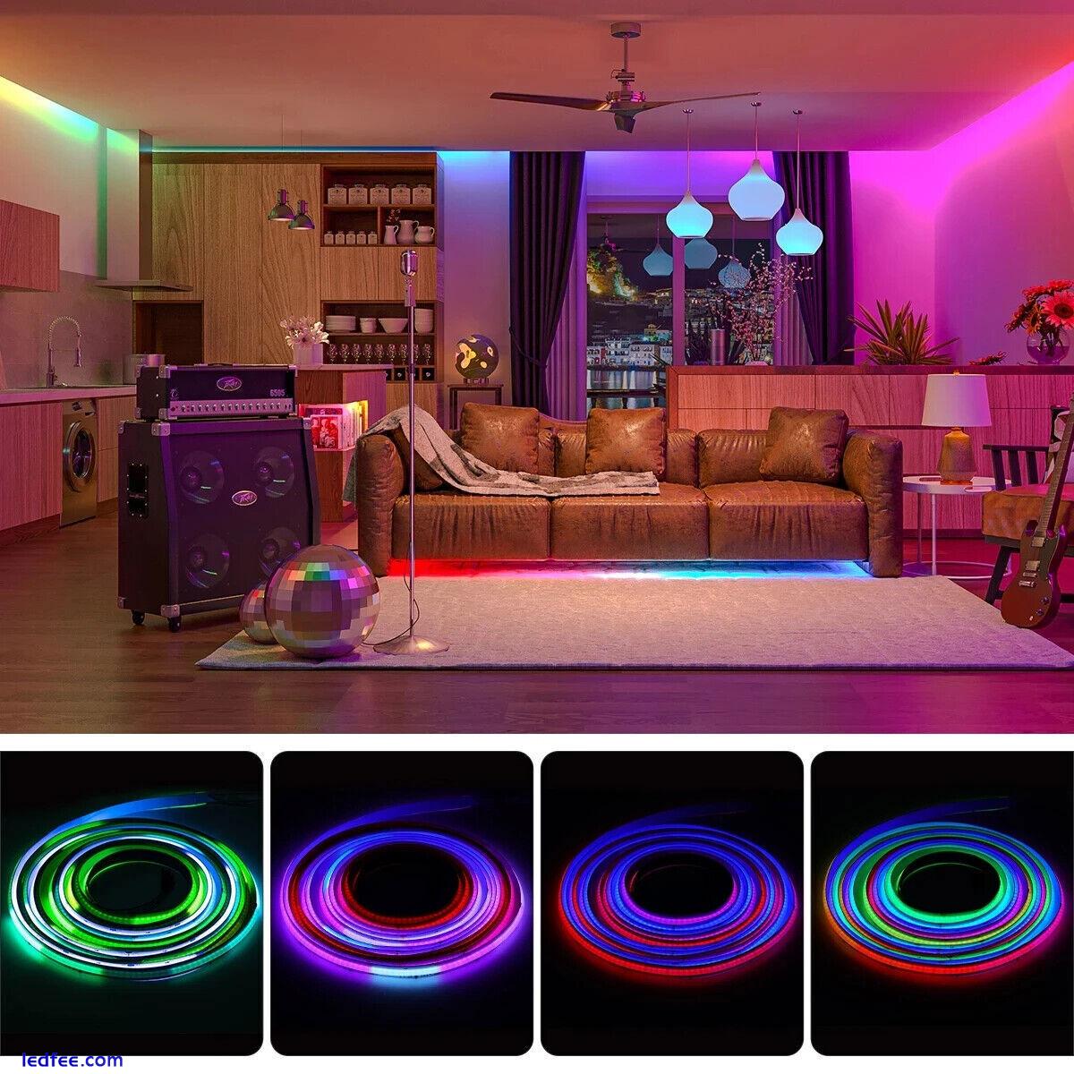 Pixel Addressable RGB IC Full Color LED Light Strip WS2812B Flexible tape lamp 4 