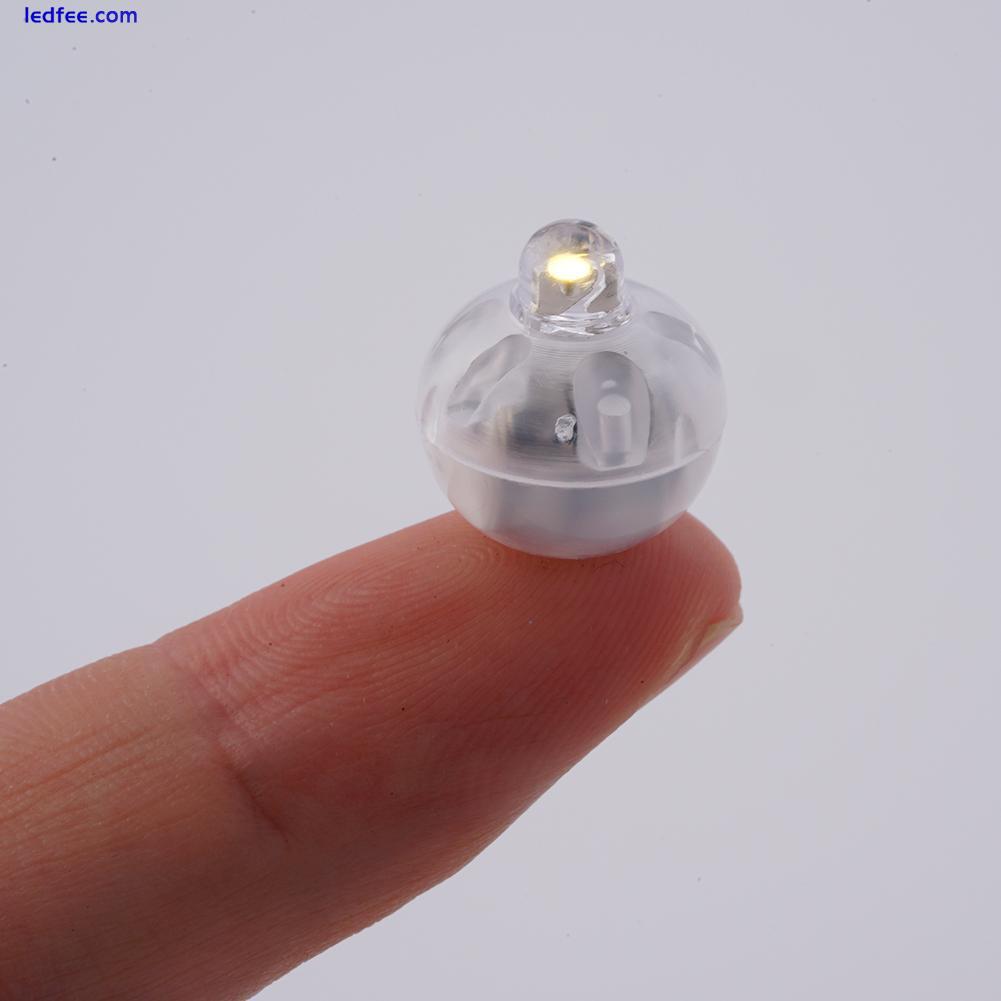 1-50X Individual LED Lights Lamp Ball Tiny Wireless Battery Craft Glow Christmas 2 