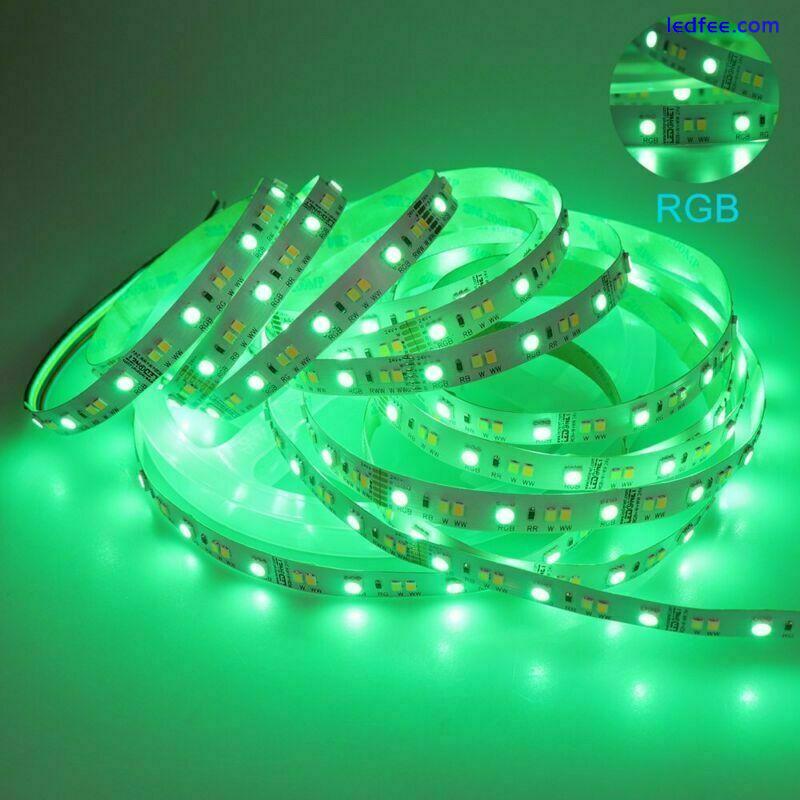 SMD 5050 RGB CCT LED Strip Waterproof DC 12V 24V CCT RGBW RGBWW string light 5m 5 