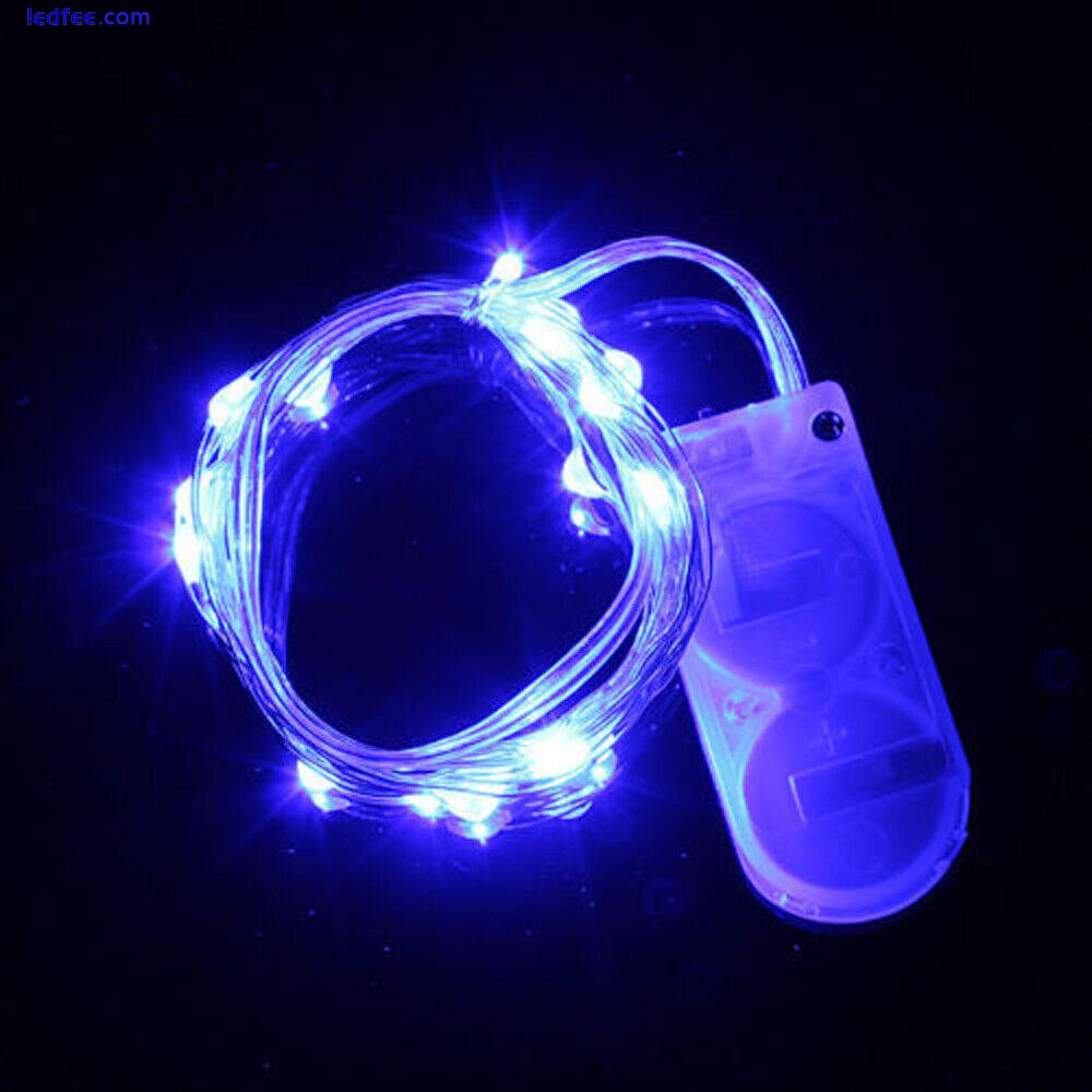 20 LED Battery Power Operated Mini  String Light With Batteries For Bedroom 4 