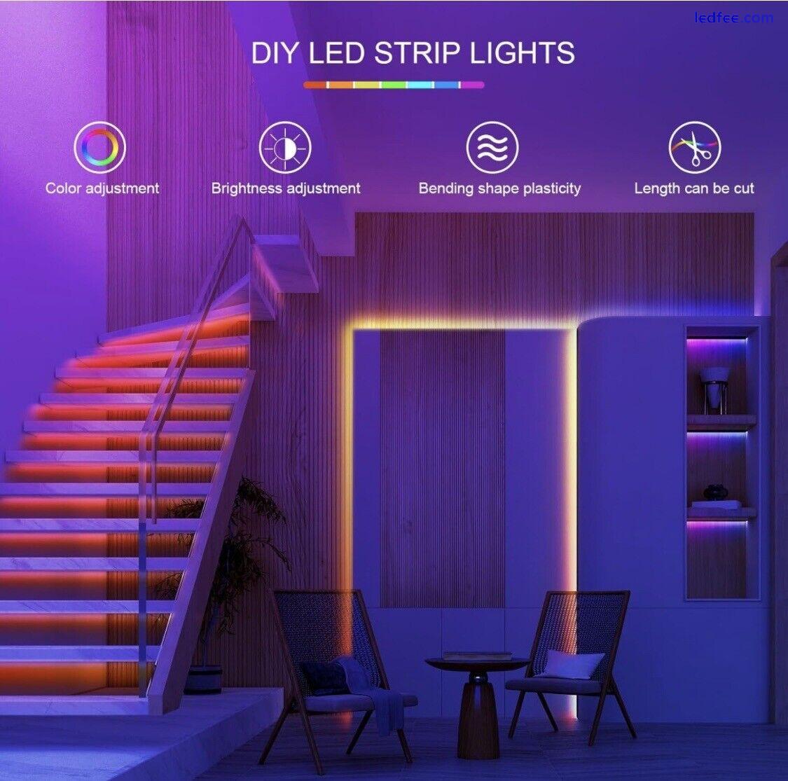 LED Lights for Bedroom, 5050 LED Tape Lights, Color Changing. FREE SHIPPING! 5 