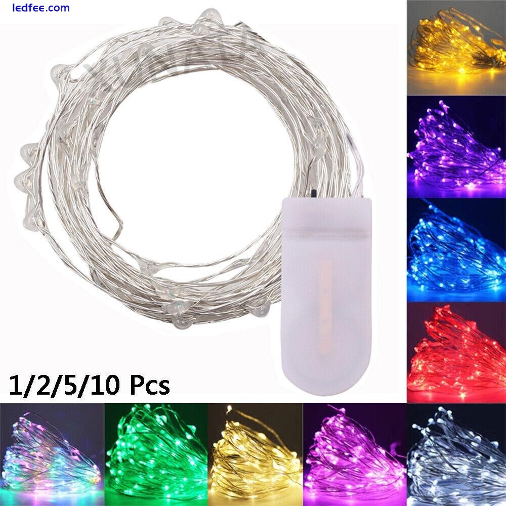 Fairy String Lights 1-5M Micro Rice Copper Wire Battery Operated Christmas Light 1 
