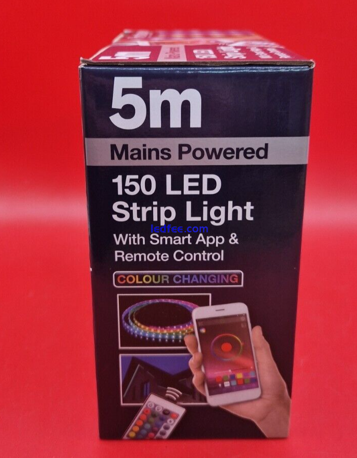 Prestige: Mains Operated RGB LED Flexi Strip Lights - 5m 0 