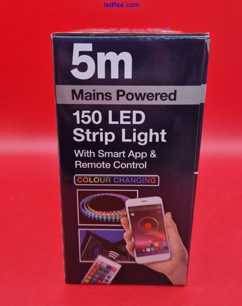 Prestige: Mains Operated RGB LED Flexi Strip Lights - 5m 2 