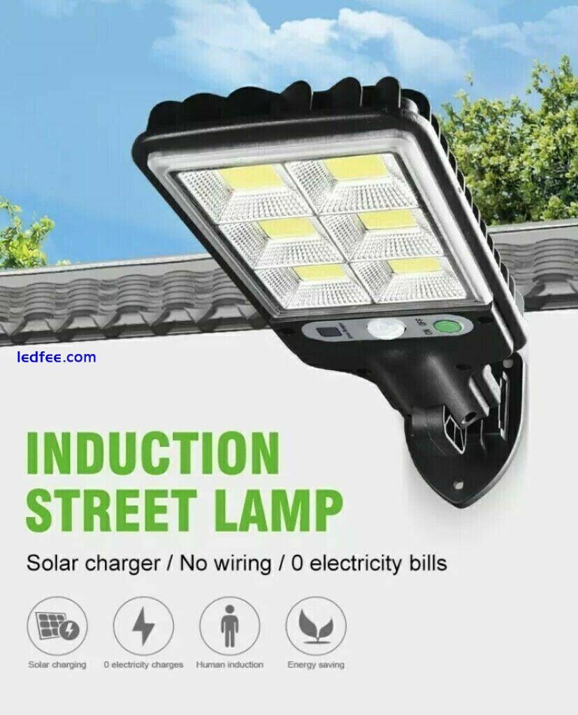 1000000LM LED Solar Motion Sensor Light Bright Garden Outdoor Street Wall Lamp 5 