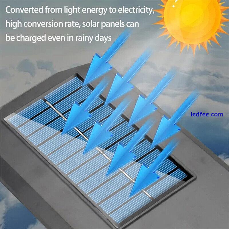 2023 New LED Solar Street Light Commercial Outdoor Dusk To Dawn Road Wall Lamp 2 