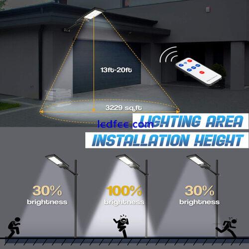 Outdoor Solar Street Light Motion Sensor Lamp Commercial Dusk To Dawn Road Lamp 2 