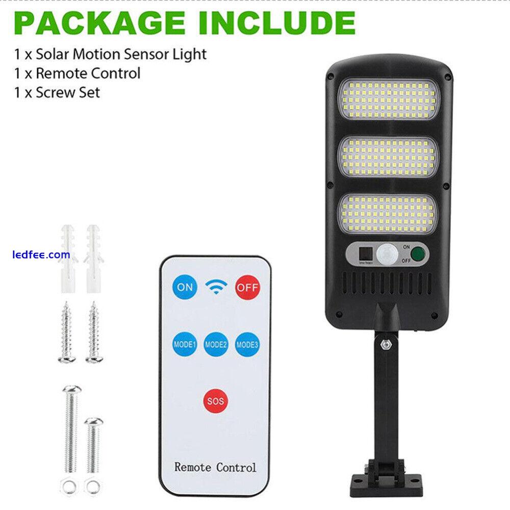 Solar Light Outdoor Street Light Waterproof Infrared Sensor Smart Motion 1 