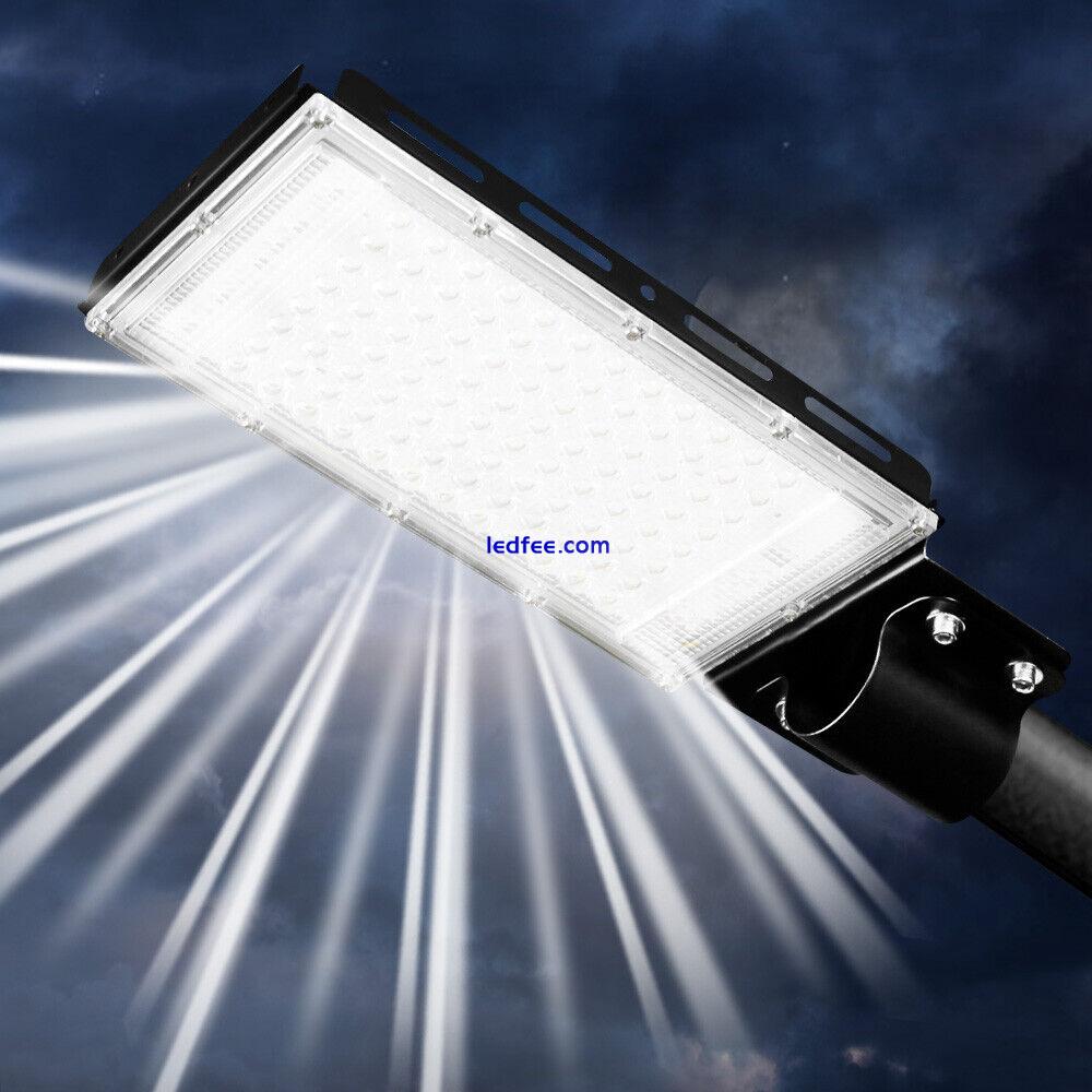 LED Street Lamp Flood Lights Waterproof Garden Patio Courtyard Outdoor Path Road 0 