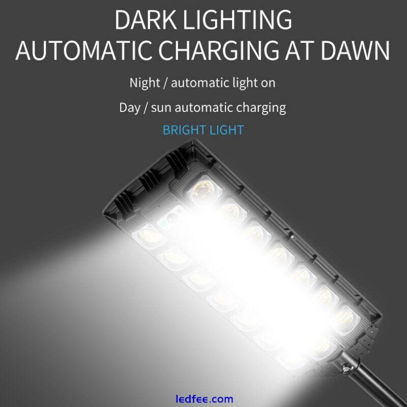 Commercial Solar Street Light Motion Sensor Lamp Dusk to Dawn Outdoor Road Lamp 5 