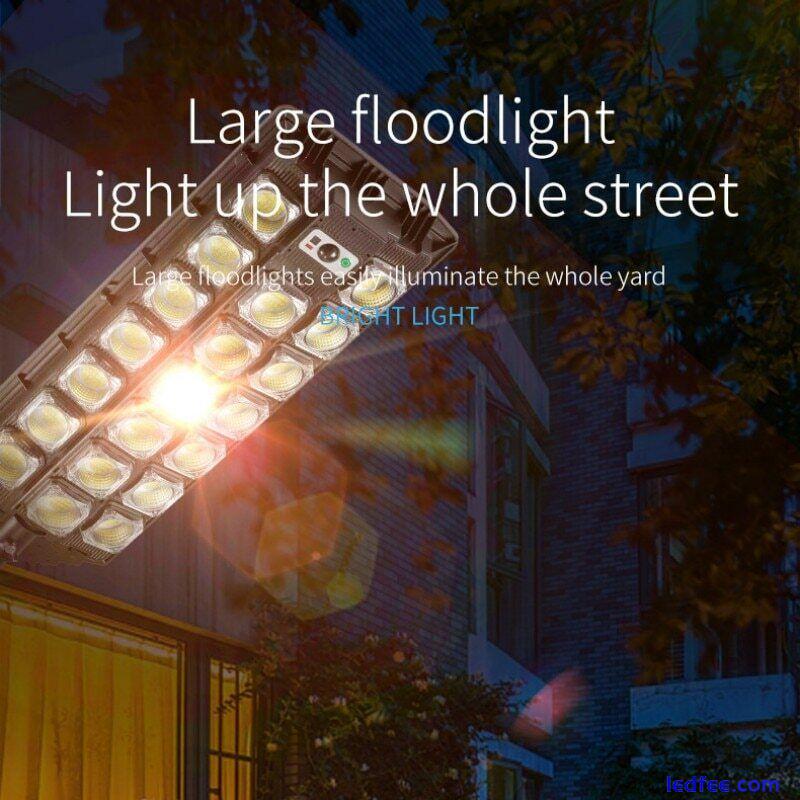 Commercial Solar Street Light Motion Sensor Lamp Dusk to Dawn Outdoor Road Lamp 3 