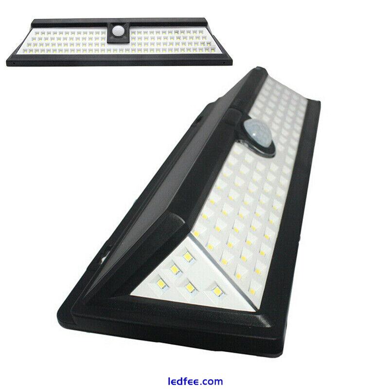 54/90/118 LED Solar Wall Light Motion Sensor Outdoor Garden Security Street Lamp 1 