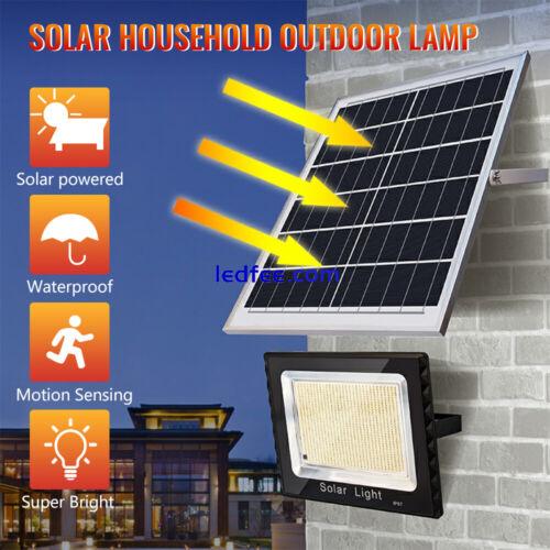 300W Solar Street Light Waterproof Outdoor Garden Working Spotlight Flood Lamps 0 